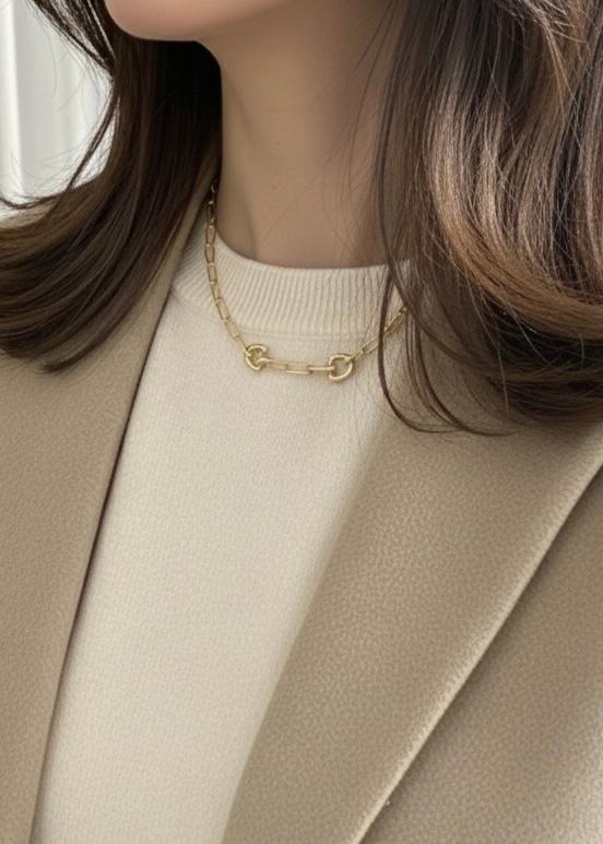 シルバーハミネックレス | 3枚目