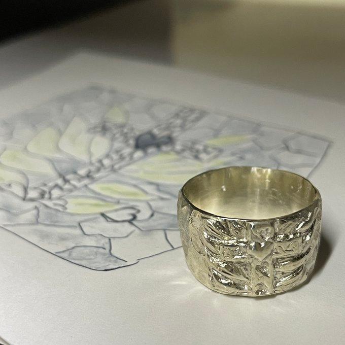 クロス隠れハートリング | 4枚目