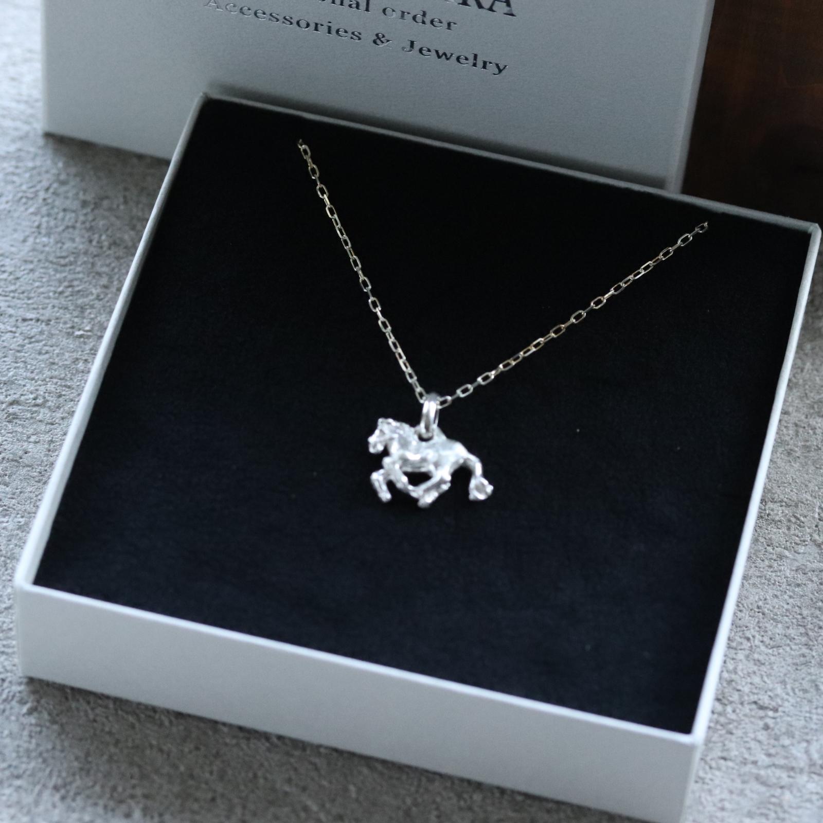 シルバーホースネックレス | 7枚目