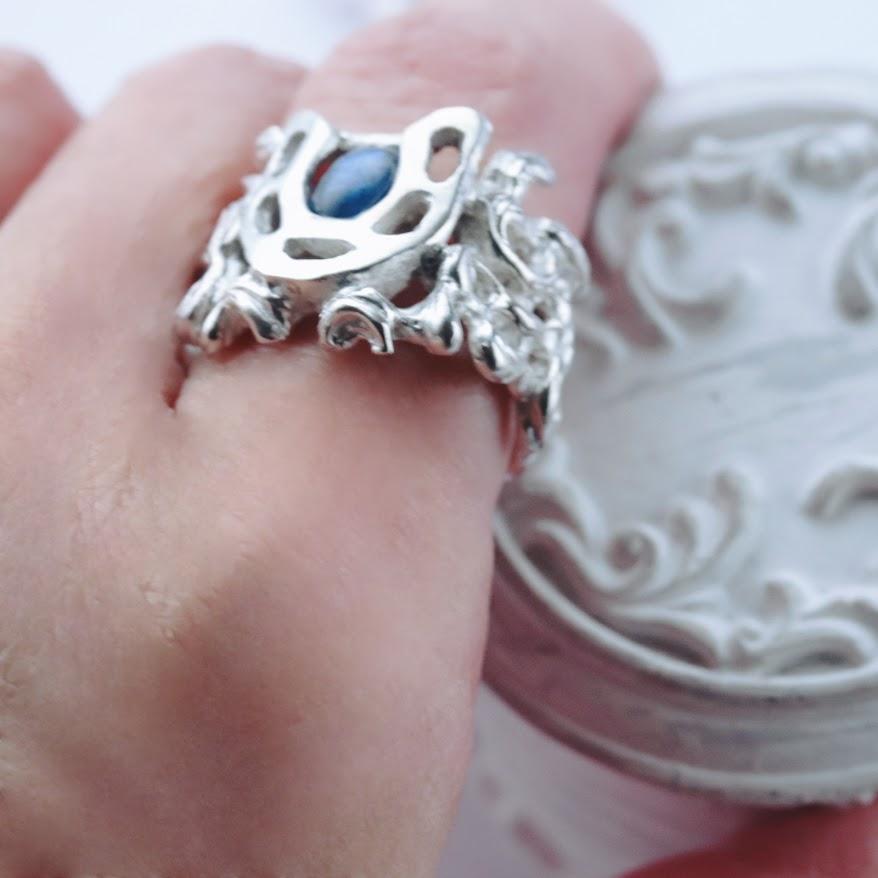 馬蹄アラベスクオープンリング | 6枚目